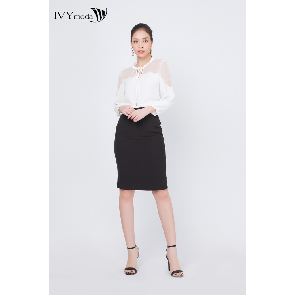 Chân váy bút chì 2 lớp IVY moda MS 31P0149