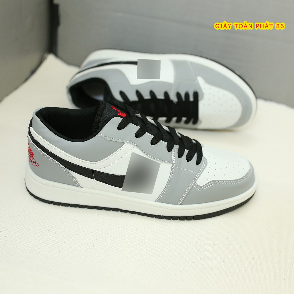 [Mã FAGREEN245 giảm 10% tối đa 30k đơn từ 99k] Giày Sneaker Thể Thao Jd1 Nam Nữ cao thấp màu Xám | BigBuy360 - bigbuy360.vn