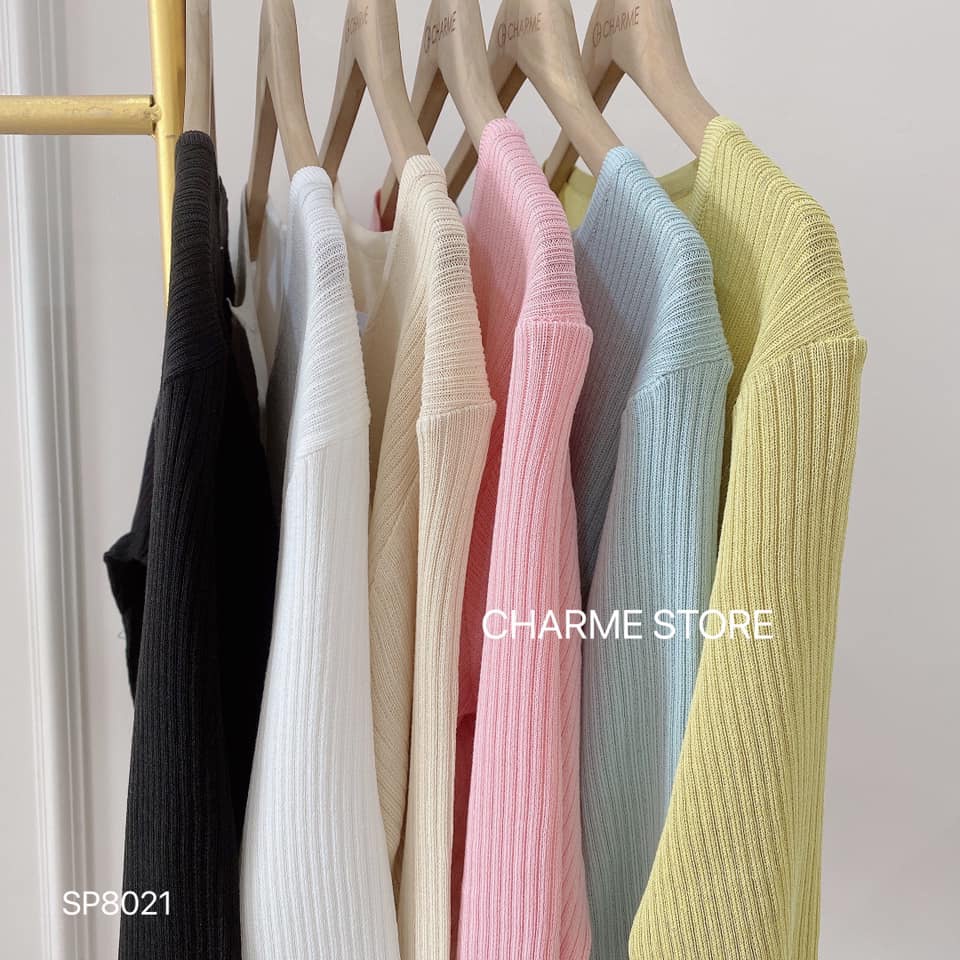 Áo khoác len nữ dáng cardigan ngắn thiết kế Charme 8021 | BigBuy360 - bigbuy360.vn