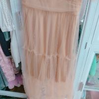 Đầm công chúa màu nude( hình ảnh minh họa live trym )