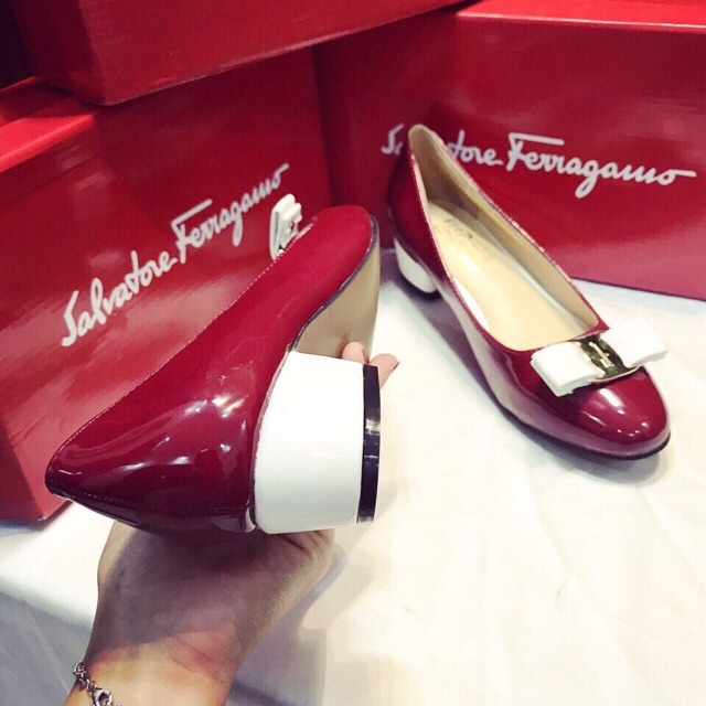 Guốc Salvatore ảnh thật super đẹp fullbox