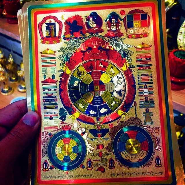 Văn thù Cửu Cung Bát Quái Phật dán cửa cầu an lành thuận lợi làm ăn | BigBuy360 - bigbuy360.vn