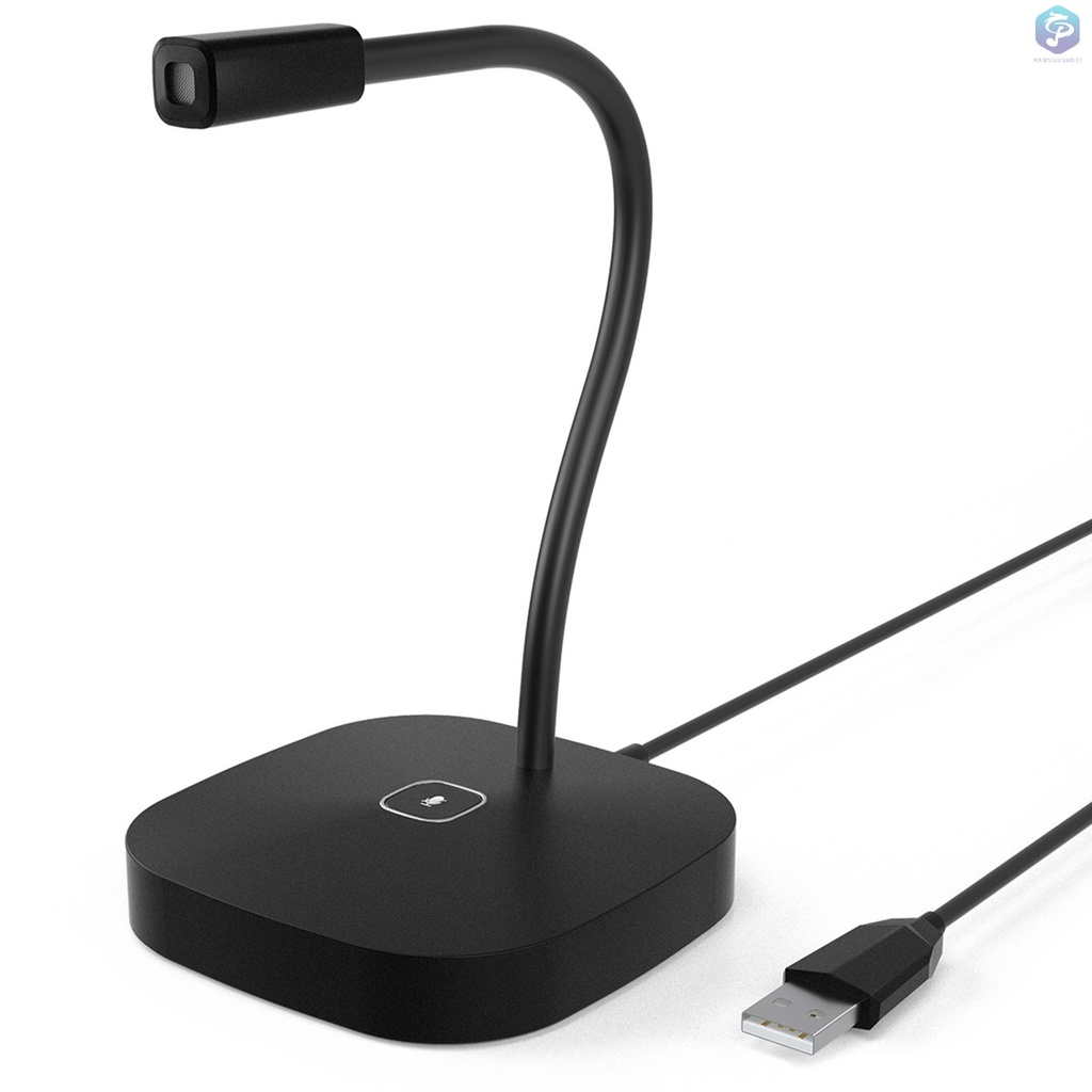 Micro Để Bàn Có Dây Usb Xoay 360 Độ Có Thể Điều Chỉnh Không Gây Tiếng Ồn
