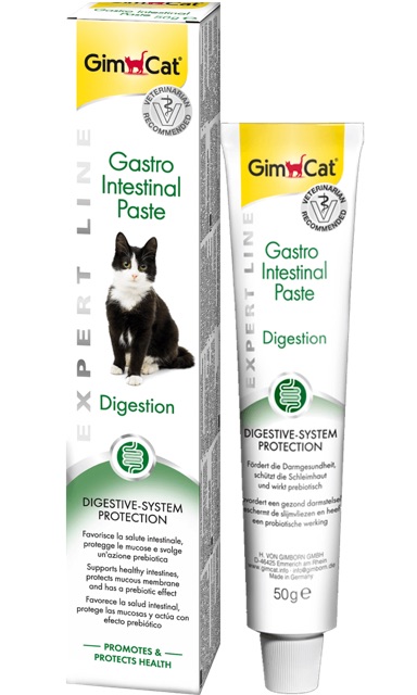 Gel Gimcat Gastro Intestinal bảo vệ đường tiêu hoá, ruột, màng nhầy ruột cho mèo 50g