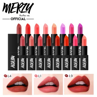 Son lì dưỡng ẩm Merzy Another Me The First Lipstick màu L4 , L6