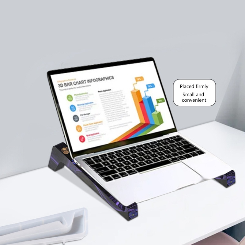 Khuôn Silicon Làm Giá Đỡ Laptop / Notebook Diy