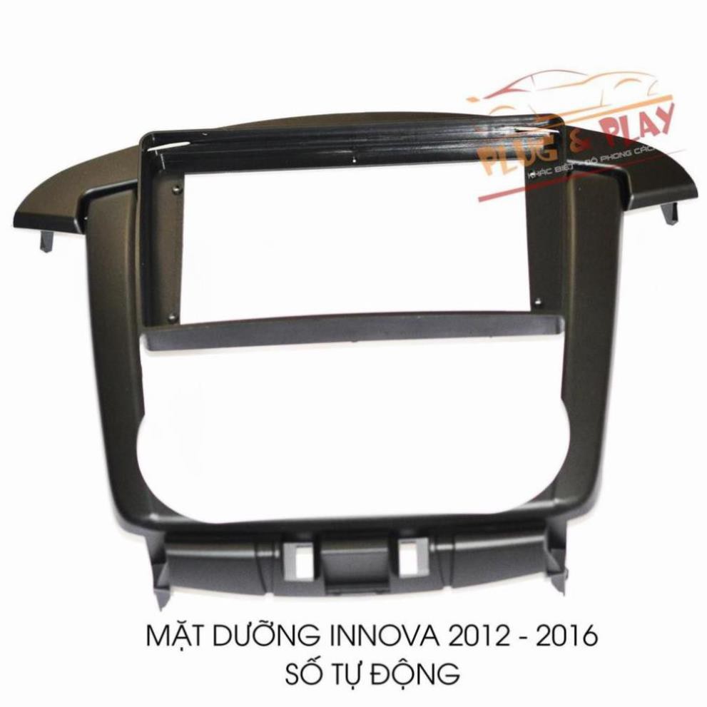 Mặt dưỡng Toyota Innova 2012-2016 9 inch số sàn có jack nguồn -rẻ sập sàn