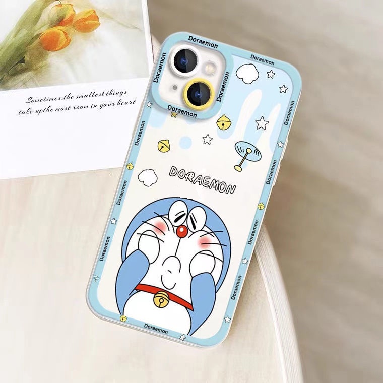 Ốp Điện Thoại Silicon TPU Mềm Trong Suốt In Họa Tiết Dễ Thương Cho IPhone 14 13 12 Pro X XR XS Max SE 6 6S 7 8 Plus