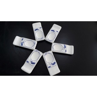 Combo 6 đồ gác đũa muỗng sứ cao cấp