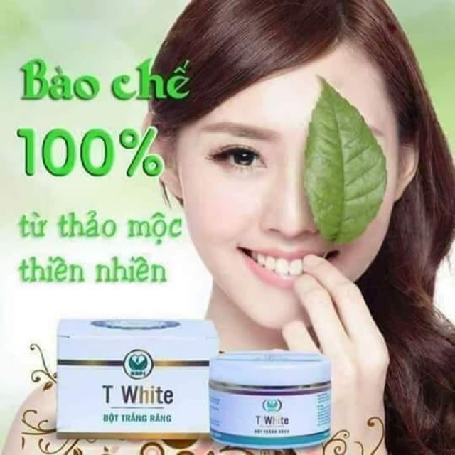 Bột trắng răng T White
