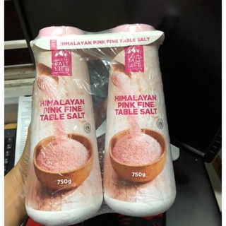 Muối hồng hymalayan earth salt life hàng úc 750g