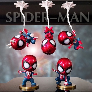Mô hình Iron Man- Spider Man chibi cực ngộ nghĩnh