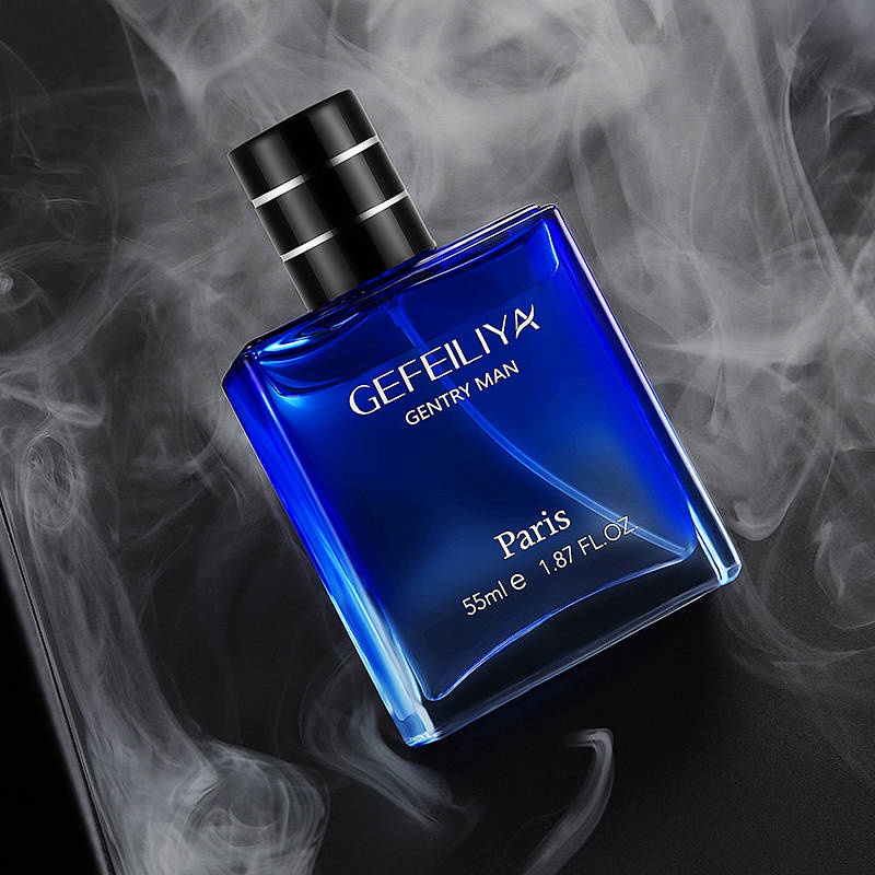 Men's Gentleman Perfume Lasting Fragrance Men's Blue Cologne Natural Fresh Student Only Wooden Light Perfume