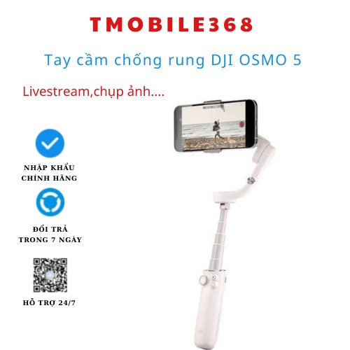 Tay cầm chống rung Gimbal DJI OSMO 5 - HÀNG CHÍNH HÃNG | BigBuy360 - bigbuy360.vn