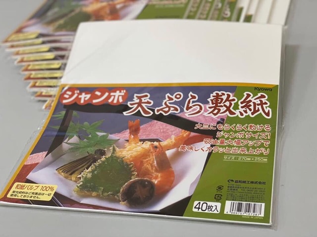 Set 40 tờ giấy thấm dầu ăn nhật bản