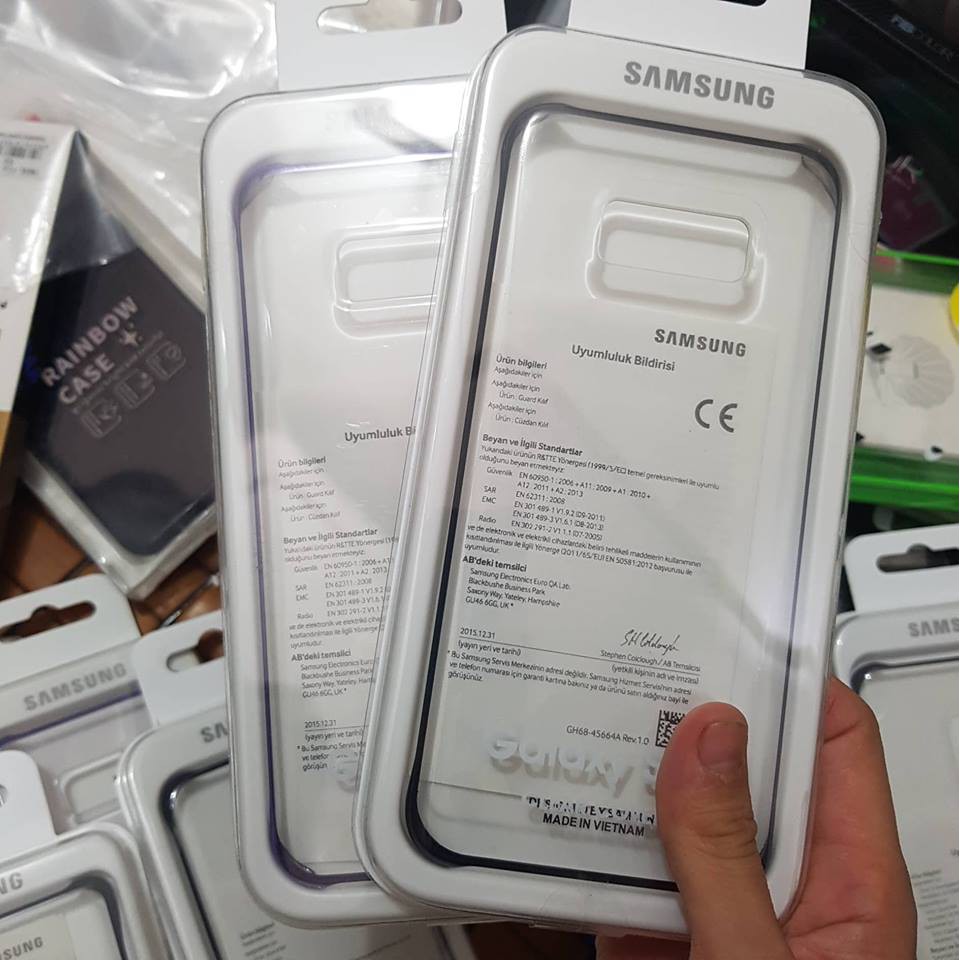 Ốp lưng Clear Cover Samsung S8 Plus