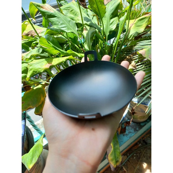 Chảo Chiên Xào cho Mô hình nấu Ăn miniature, dollhouse