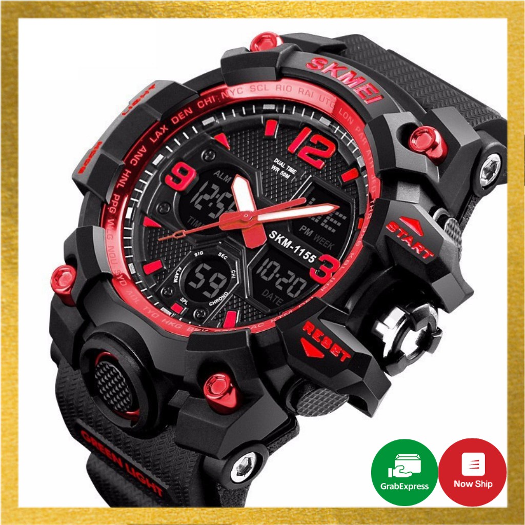 Đồng hồ nam thể thao điện tử chính hãng chống nước SKMEI SM25 cool ngầu -Sport.watch