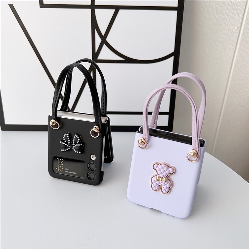 HOCE Ốp Điện Thoại Chống Sốc Có Dây Đeo Tay Cho Samsung Galaxy Z Flip 3 5G Z Flip 4 Z Flip4 Zflip4