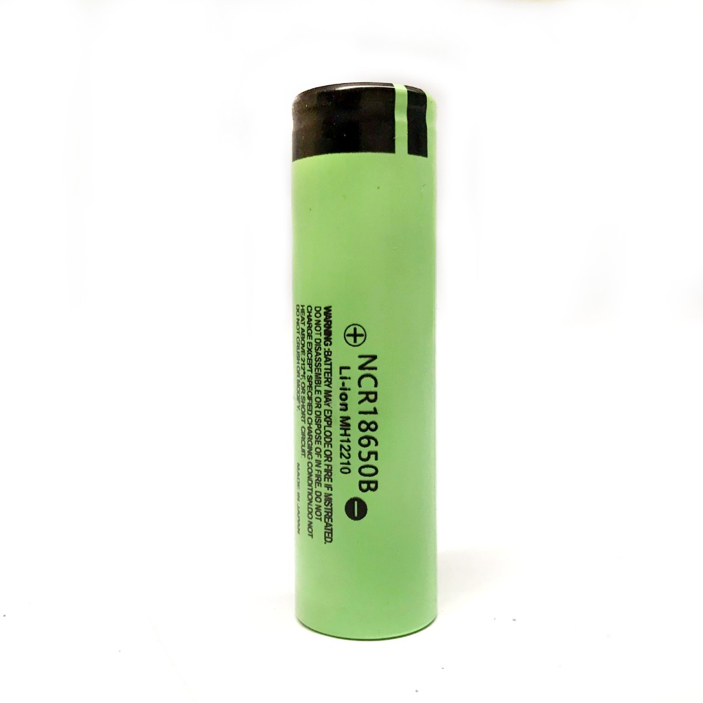 Cell pin 18650 li-ion dung lượng 3400 MAH bao check made in Japan (pin màu xanh lá)