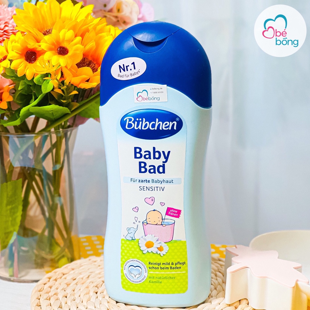 Sữa tắm gội Bubchen Sensitive Đức 1000ml