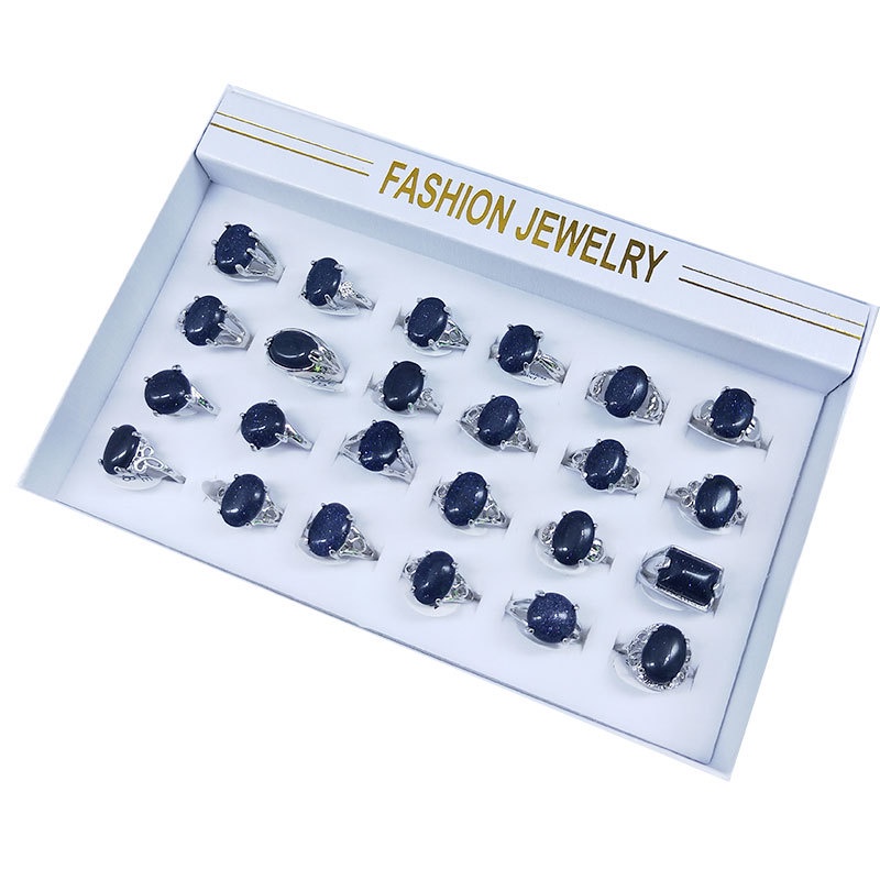 Bộ 20 Nhẫn Đính Đá Thời Trang Thanh Lịch Cho Nữ