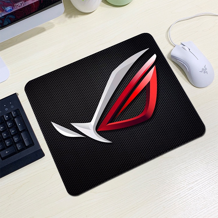 Lót chuột máy tính ASUS chất liệu cao su siêu mịn kích thước 27x21x2 mm
