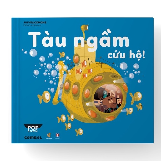 Sách POPDOWN - lật mở 3D cho bé tương tác khám phá thế giới xung quanh ( 3-6 tuổi )