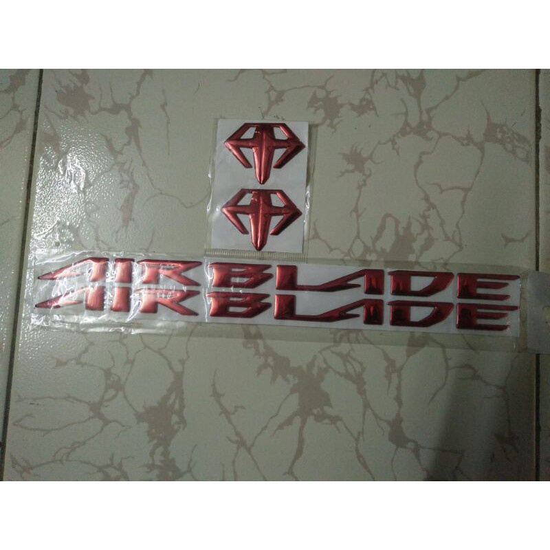 Tem Nổi AirBlade + Logo Kim Cương Đỏ