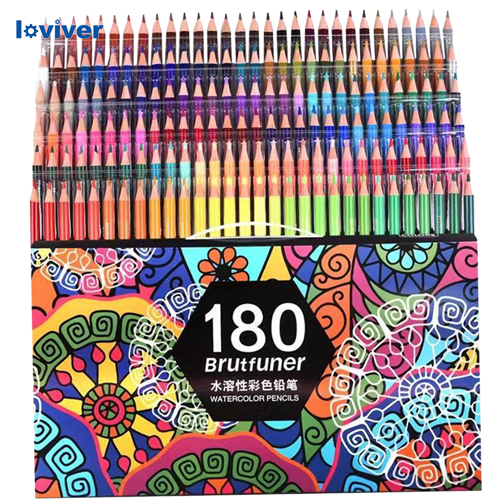 Bút Chì Màu Vẽ Tranh Dầu Với 48 Màu Tùy Chọn