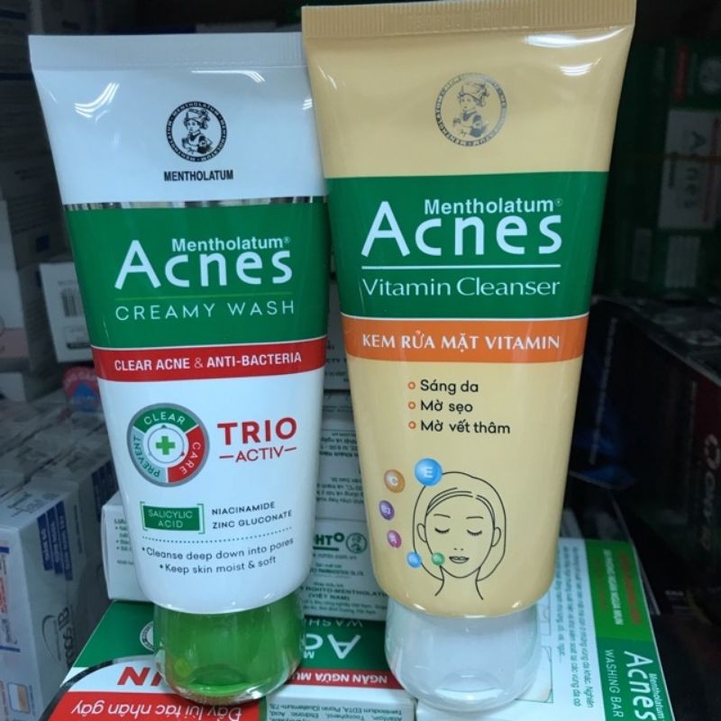 Sữa Rữa Mặt Acnes Vitamin Cleanser 25g