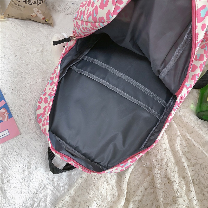 Balo đi học PRETTYZYS 2021 kích thước 14 inch phong cách hàn quốc dành cho nữ sinh