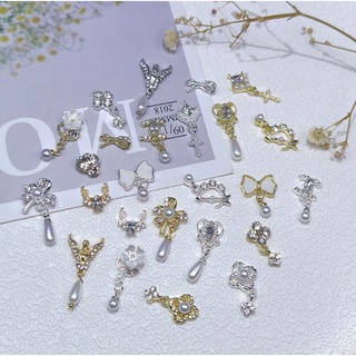 Charm nơ mã mới trang trí nail nhé