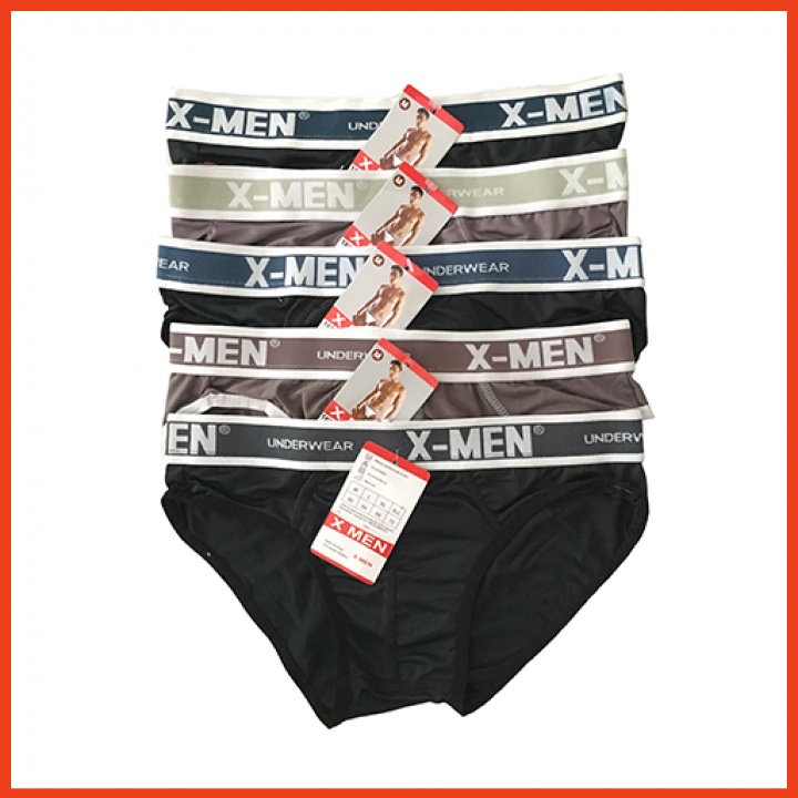 Combo 10 Quần Lót Nam X.MEN -  quần sịp xì nam co giãn X.men cao cấp thun lanh CHo mọi lứa tuổi từ 40-90kg XƯỞNG SỈ