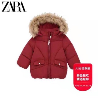 Áo khoác zara đỏ cho bé