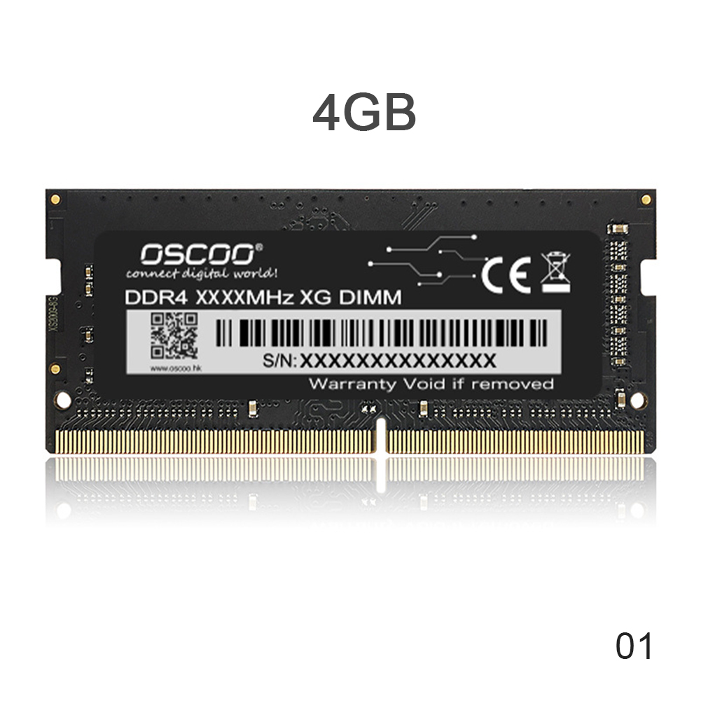 [Mã 159ELSALE hoàn 7% đơn 300K] DDR4 16GB 8GB bộ nhớ máy tính xách tay 4GB 2400Mhz 260pin cho máy tính xách tay RAM
