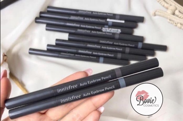 Chì kẻ mày Innisfree Auto Eyebrow Pencil 2 đầu