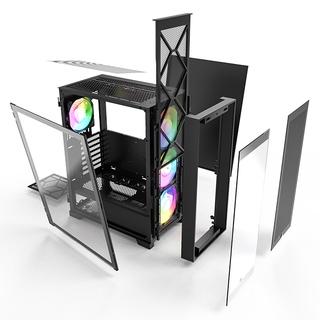 Vỏ Case MONTECH AIR 1000 PREMIUM BLACK (TẶNG 4 FAN VÀ 1 HUB CONTROLLER ARGB)