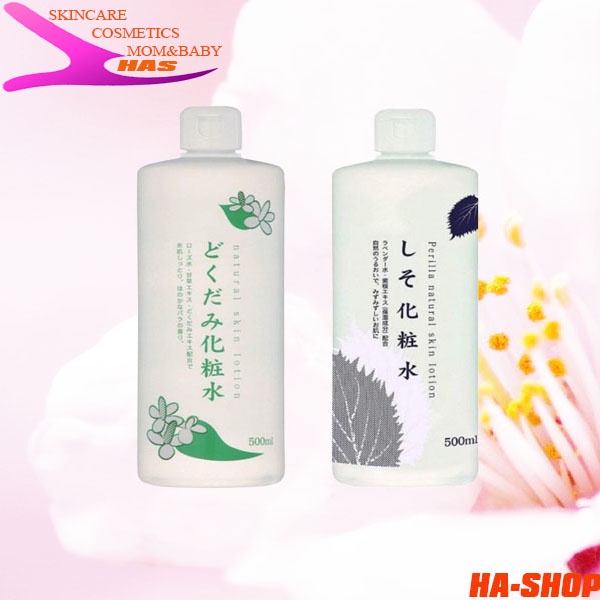 Nước hoa hồng lotion toner diếp cá Dokudami Nhật Bản 500ml