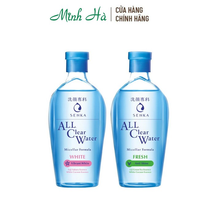 Nước tẩy trang Senka All Clear Water Micellar Formula 230ml