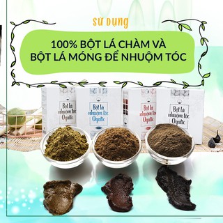 Combo 5 hộp bột lá nhuộm tóc OGATIC