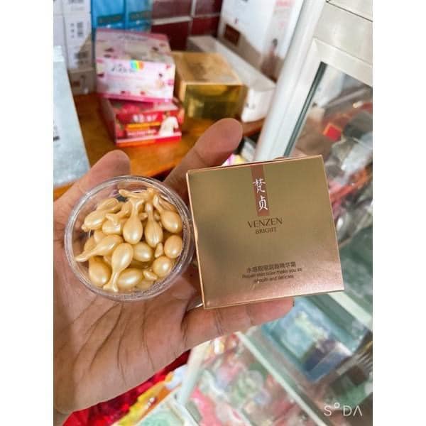 Serum dưỡng trắng tinh chất cá hồi venzen hộp 30 viên