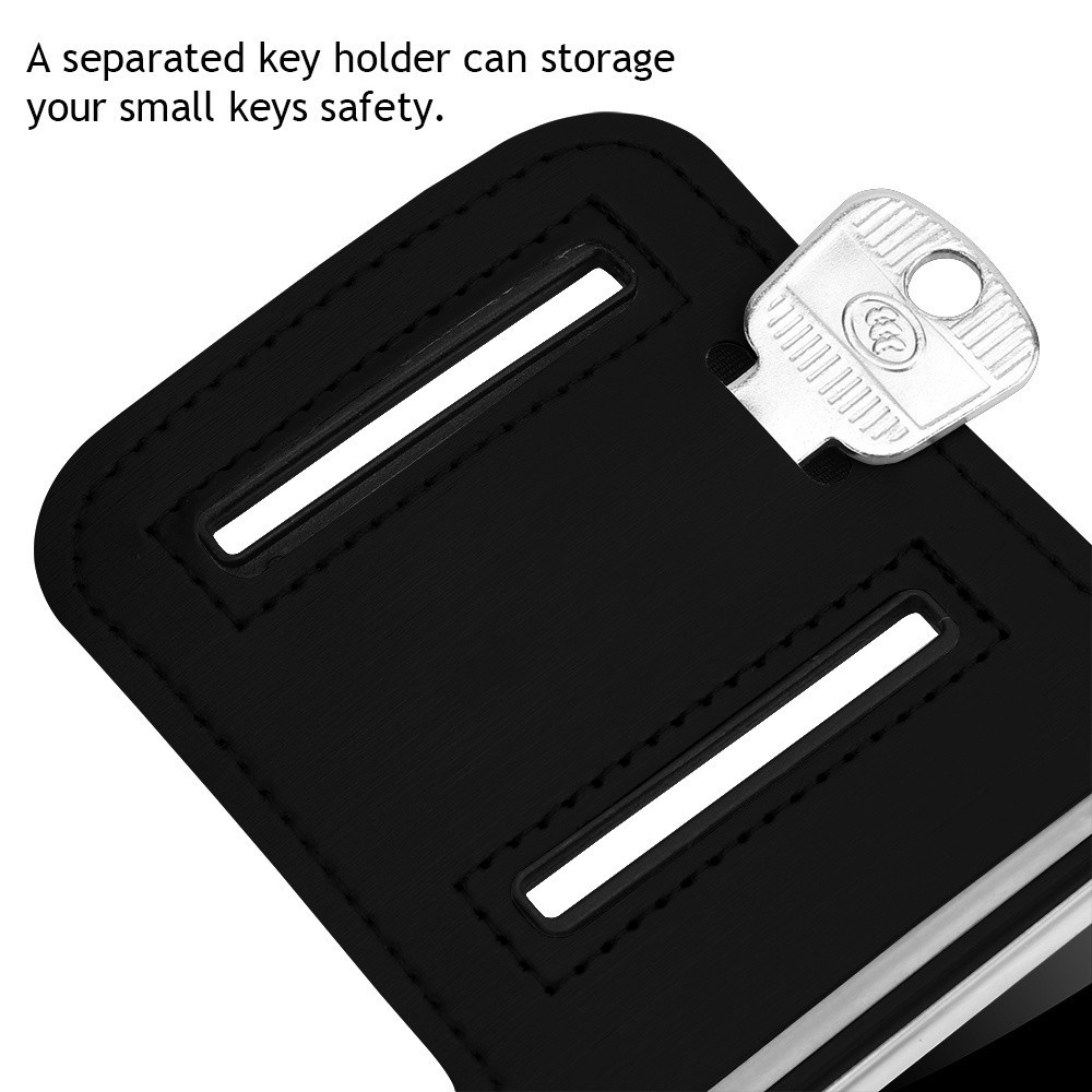 Túi đeo bắp tay có móc khóa đựng điện thoại cảm ứng tiện lợi | BigBuy360 - bigbuy360.vn