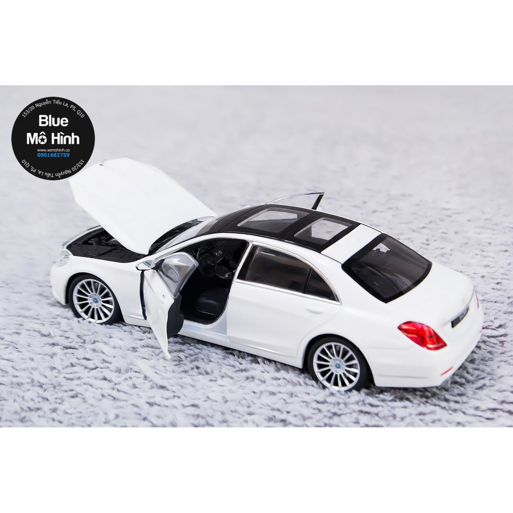 Blue mô hình | Xe mô hình Mercedes S500 Welly 1:24