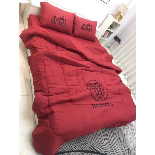 Trọn bộ ga gối chăn hè đũi siêu mềm mát có nhiều mẫu