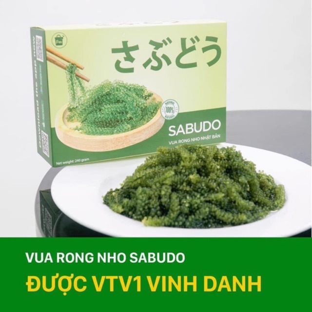 Vua Rong nho tách nước Sabudo Nhật Bản + tặng kèm sốt mè rang hot nhất hiện nay