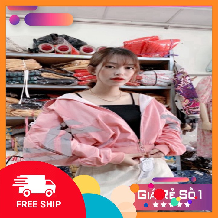 𝗡𝗘𝗪 𝗔𝗥𝗥𝗜𝗩𝗔𝗟 Áo Khoác Dù Phản Quang Hot Hit( Ảnh Chụp Thật)