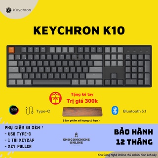 Keychron K10 - Bàn phím cơ Keychron K10 bản nhôm RGB có HO thumbnail