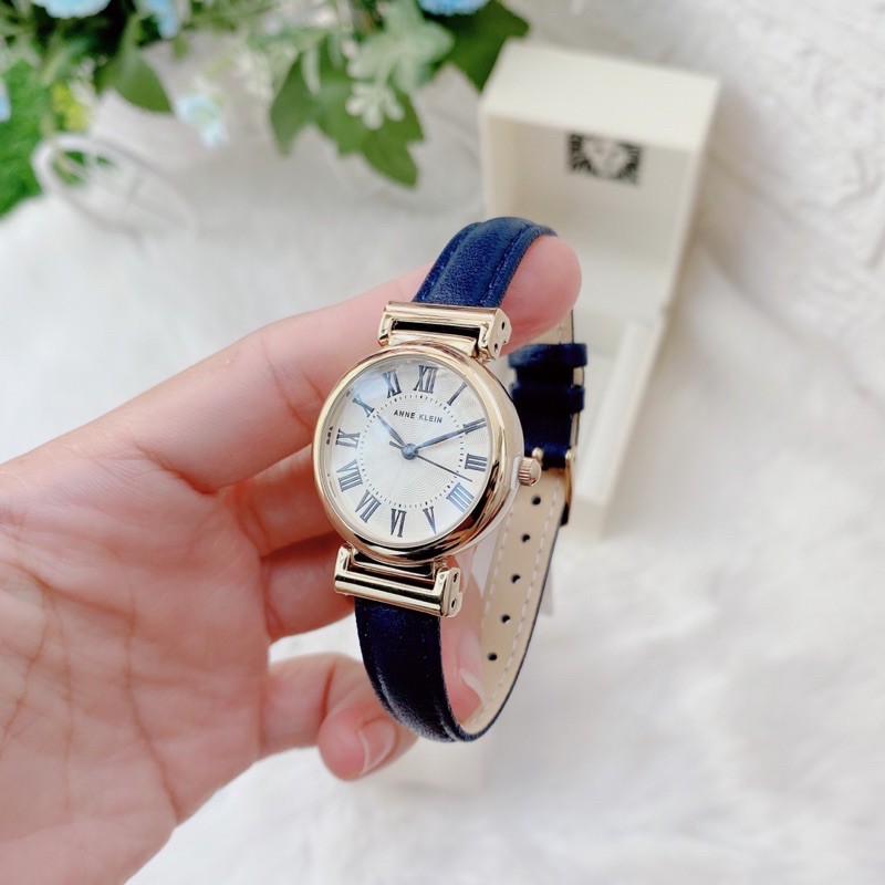 Đồng Hồ Nữ Anne Klein xanh navy