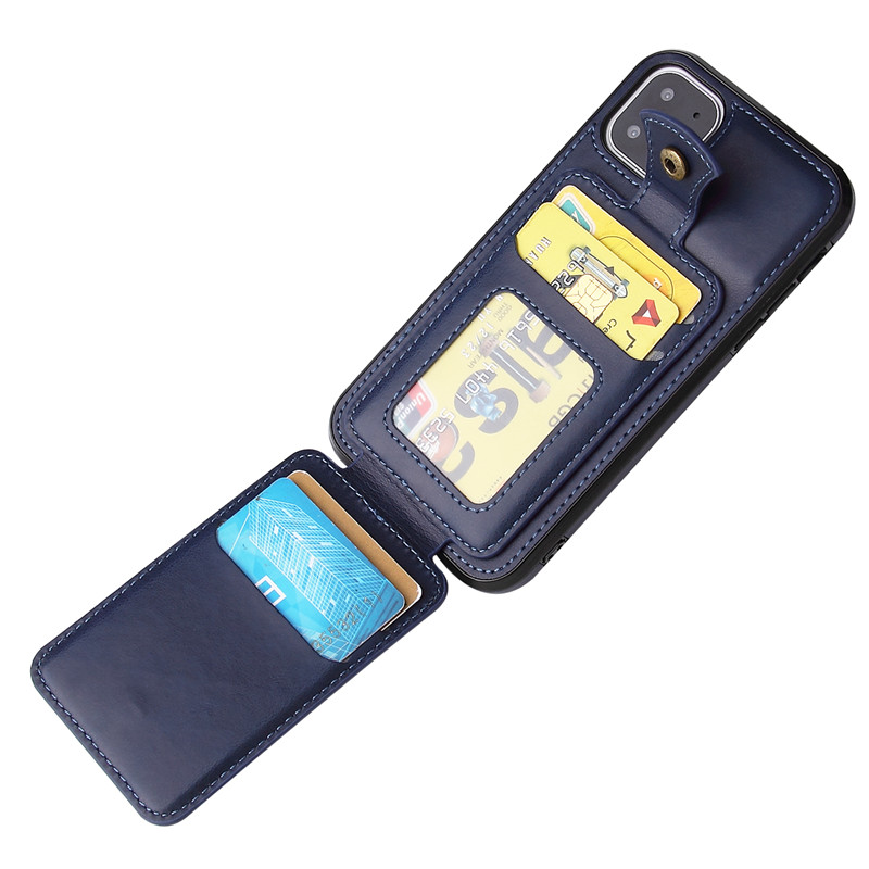 Bao da điện thoại dạng ví gập chống sốc chống rơi nhiều màu sắc bắt mắt tùy chọn cho IPhone 12 Pro Max MIni